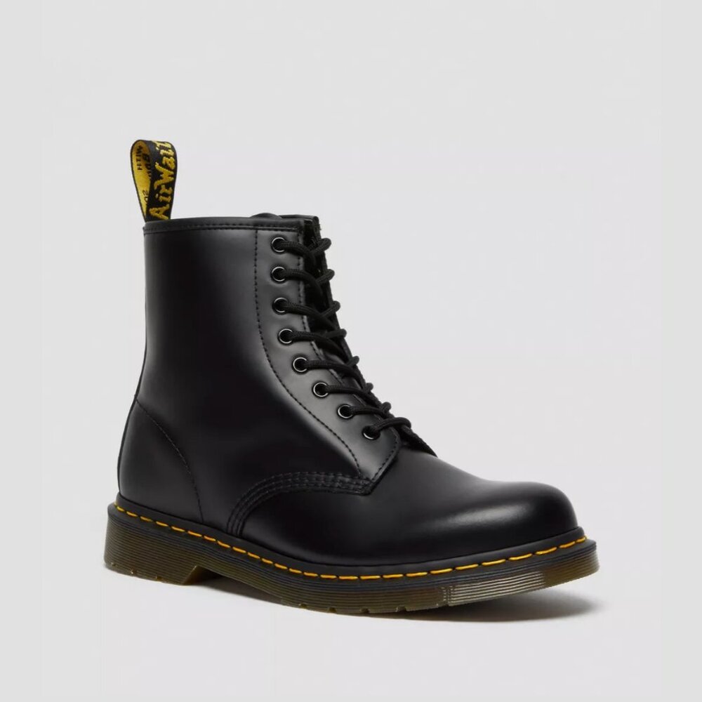 Dr. Martens Black Leather Boots size 6
